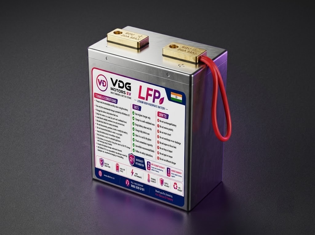 VDG FORCE 30 battery angle