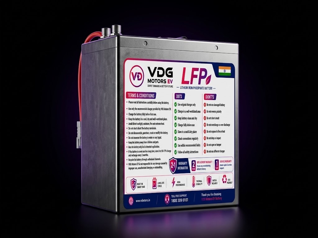 VDG FORCE 30 battery hero