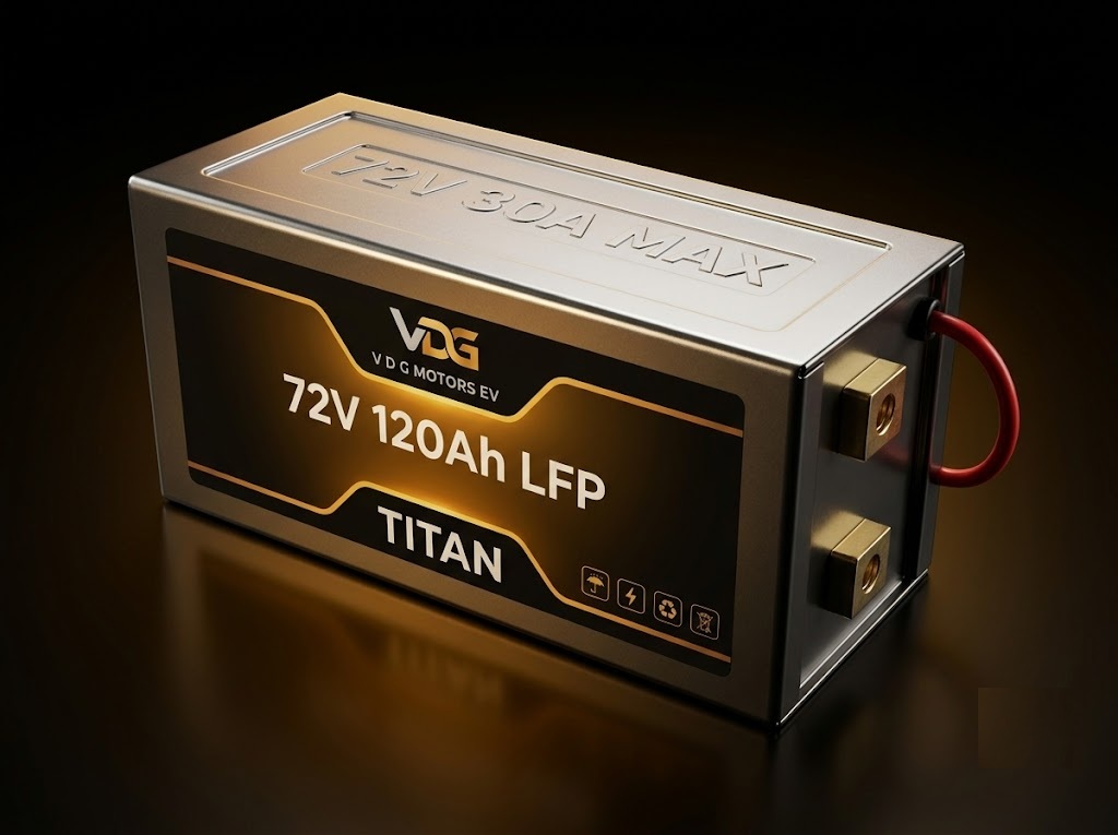 VDG TITAN 30 battery angle
