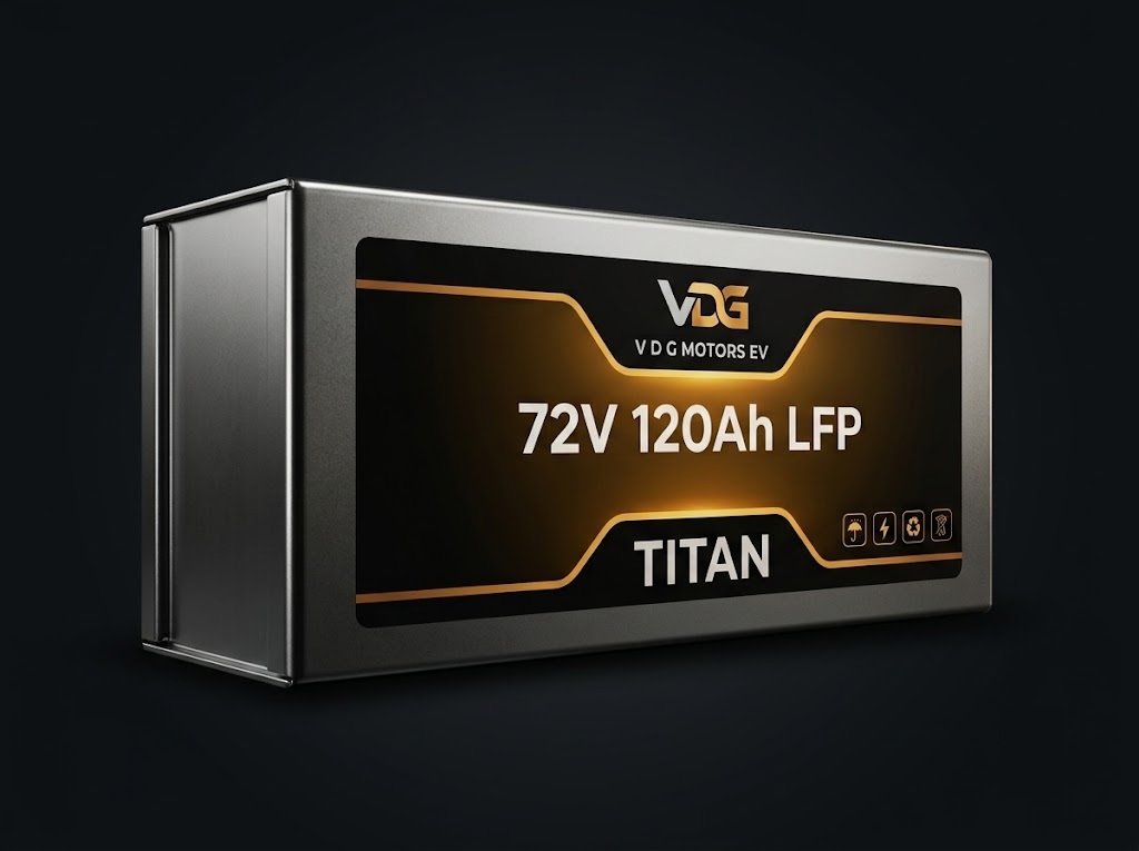 VDG TITAN 30 battery front