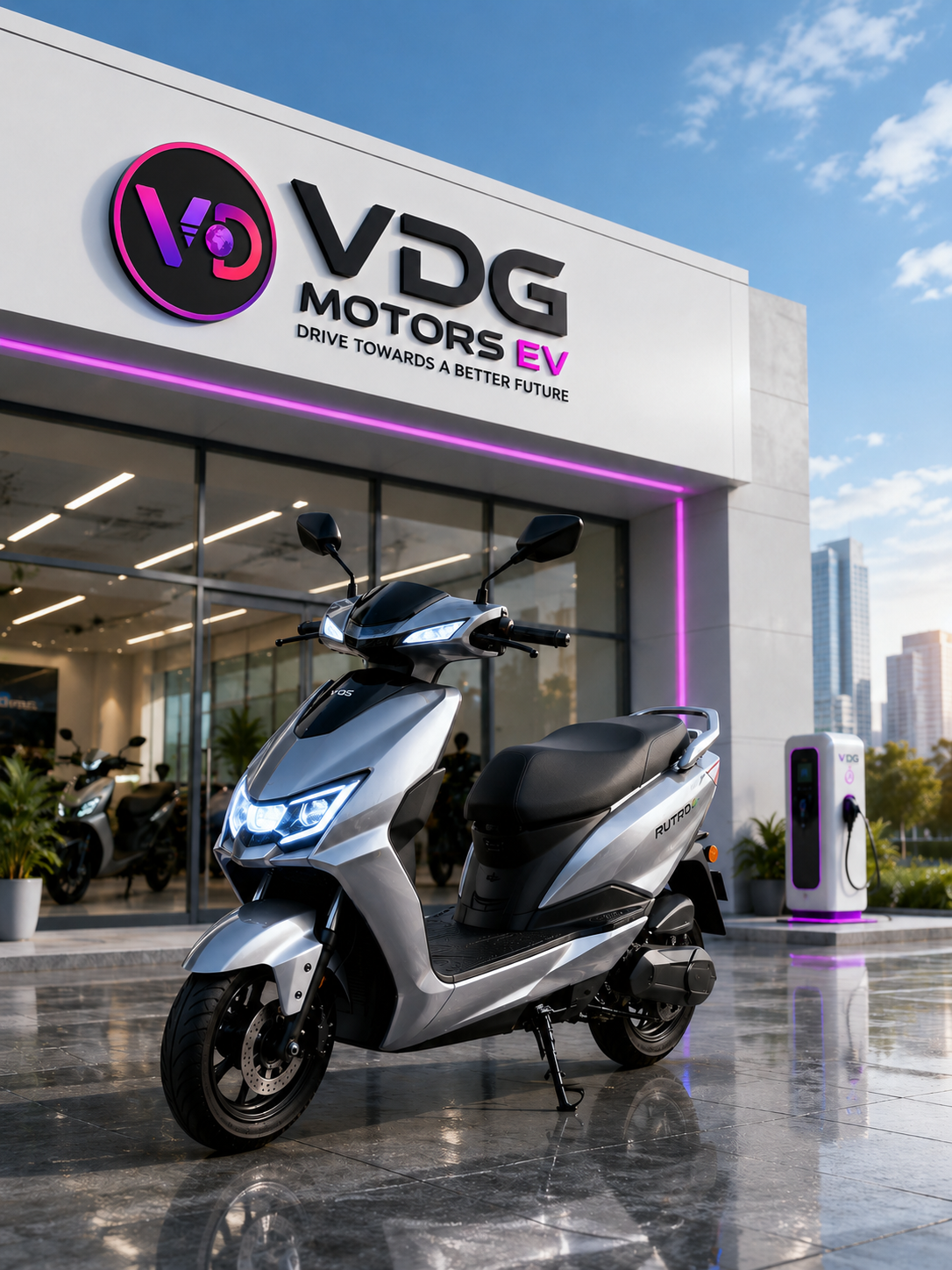 VDG Motors EV — Ride Electric. Own the Road.