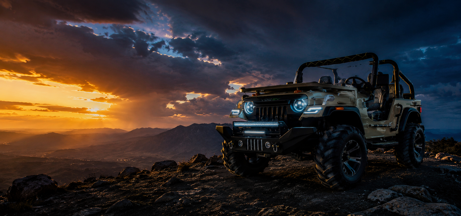 VDG THUNDER Electric Adventure Vehicle — Coming 2025